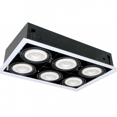 ΦΩΤΙΣΤΙΚΟ QUAD612 12W 6XE27 4000K ΛΕΥΚΟ