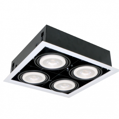 QUAD4 PAR30 4ХE27 WHITE