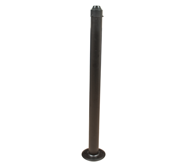 93SP120BL SP120 ΜΕΤΑΛΛΙΚΟ ΚΟΛΩΝΑΚΙ 1200MM, ΔΙΑΜΕΤΡΟΣ 60MM ΜΑΥΡΟ - Image 1