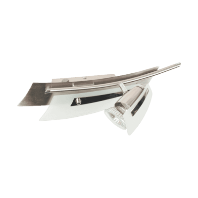STELLAR ARDA ΣΠΟΤ LED GU10 1X5.5W ΝΙΚΕΛ ΜΑΤ