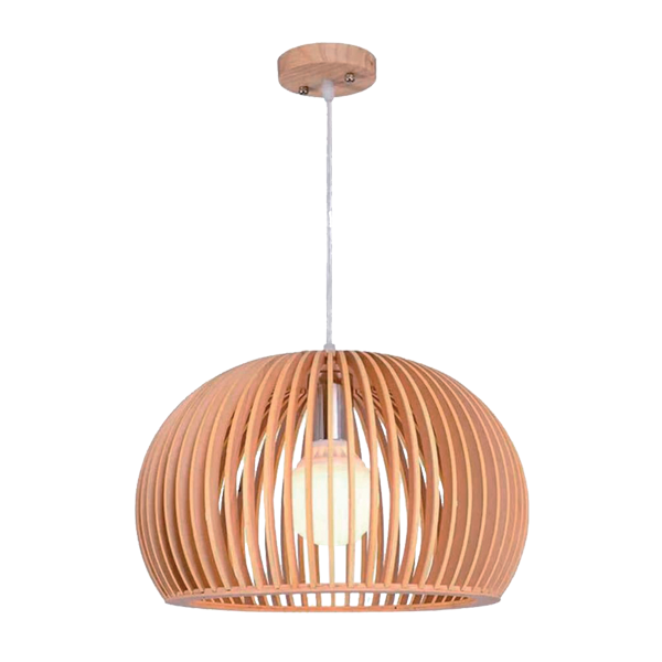 955BAMBOO1 BAMBOO ΚΡΕΜΑΣΤΟ ΦΩΤΙΣΤΙΚΟ 1XE27 ΞΥΛΟ - Image 1