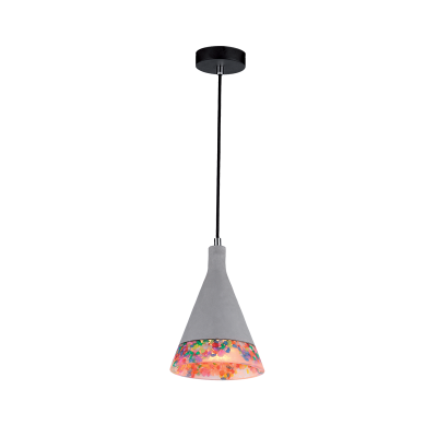 CIMENT-1A ΚΡΕΜΑΣΤΟ ΦΩΤΙΣΤΙΚΟ 1XE27 D180mm