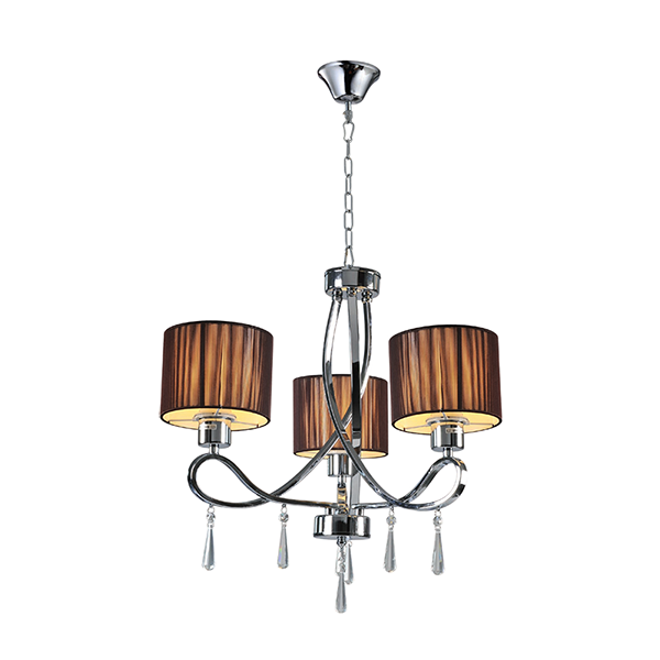 955LILLY3 LILLY ΠΟΛΥΦΩΤΟ 3XE27 ΧΡΩΜΙΟ D550X540mm - Image 1