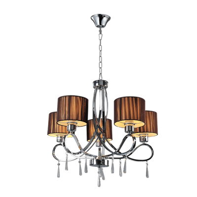 LILLY ΠΟΛΥΦΩΤΟ 5XE27 ΧΡΩΜΙΟ D650X590mm