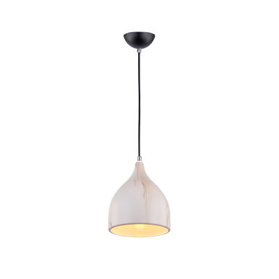 MARBLE-1C ΚΡΕΜΑΣΤΟ ΦΩΤΙΣΤΙΚΟ 1XE27 ΛΕΥΚΟ D170mm