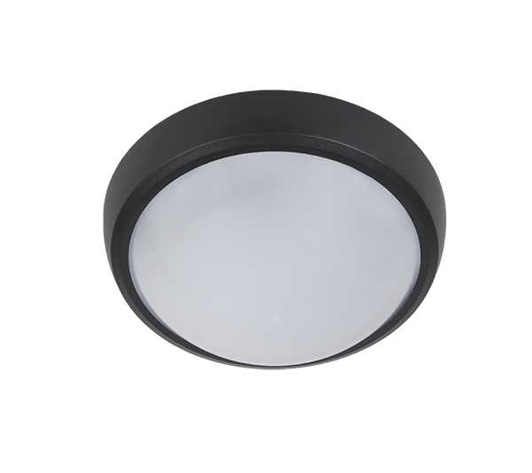 95BRLED6BL LED ΠΛΑΦΟΝΙΕΡΑ BRLED 6W ΜΑΥΡΗ IP54 - Image 1