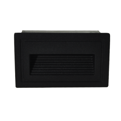 GRF012 LED 2W 4000K IP65 ΜΑΥΡΟ