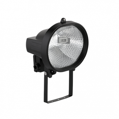 LED ΠΡΟΒΟΛΕΑΣ ΤΥΠΟΥ ΑΛΟΓΟΝΟΥ ΜΕ ΛΑΜΠΑ LED J118 7.5W, ΜΑΥΡΟ