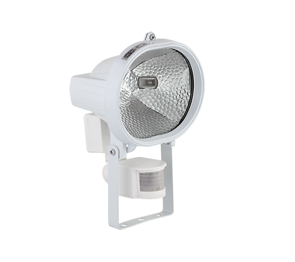 989019LED LED ΠΡΟΒΟΛΕΑΣ ΜΕ ΑΝΙΧΝΕΥΤΗ, ΤΥΠΟΥ ΑΛΟΓΟΝΟΥ ΜΕ ΛΑΜΠΑ LED J118 7.5W, ΛΕΥΚΟ - Image 1