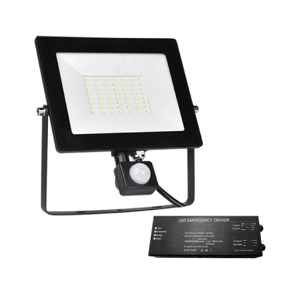 STELLAR HELIOS LED ΠΡΟΒΟΛΕΑΣ 50W ΜΕ ΑΝΙΧΝΕΥΤΗ+ ΚΙΤ ΑΣΦΑΛΕΙΑΣ