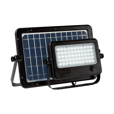 ΗΛΙΑΚΟΣ ΠΡΟΒΟΛΕΑΣ LED ΜΕ ΑΝΙΧΝΕΥΤΗ 1100lm IP65 ΜΕ ΦΟΡΗΤΟ ΗΛΙΑΚΟ ΠΑΝΕΛ
