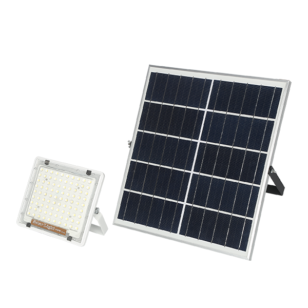 98SOL303 ΗΛΙΑΚΟΣ ΠΡΟΒΟΛΕΑΣ LED 100W IP54 ΜΕ ΦΟΡΗΤΟ ΗΛΙΑΚΟ ΠΑΝΕΛ - Image 1