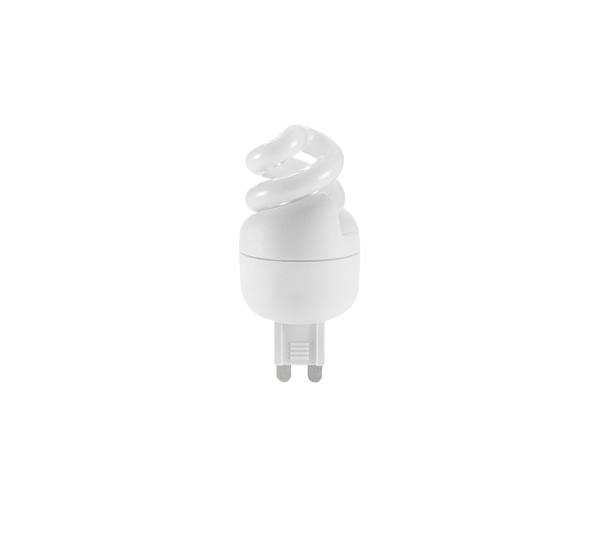 99211418 ΛAΜΠΑ ΟΙΚΟΝΟΜIΑΣ G9/ ΣΠΙΡΑΛ 5W G9 2700K - Image 1