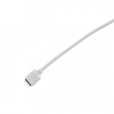 ACC20 4PIN ΚΟΝΕΚΤΟΡΑΣ ΓΙΑ RGB ΤΑΙΝΙΑ ΜΕ ΛΕΥΚΟ ΚΑΛΩΔΙΟ 200MM