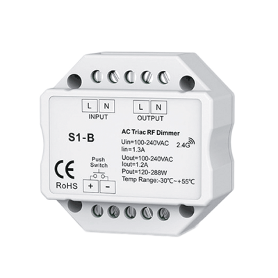 SMART RF ΜΟΝΟΚΑΝΑΛΟ ΝΤΙΜΕΡ TRIAC ΓΙΑ ΚΥΤΙΟ