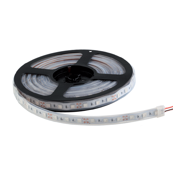 99LED255VW LED150(12/DC,IP67)-CW/5m, tube, white PCB - Image 1