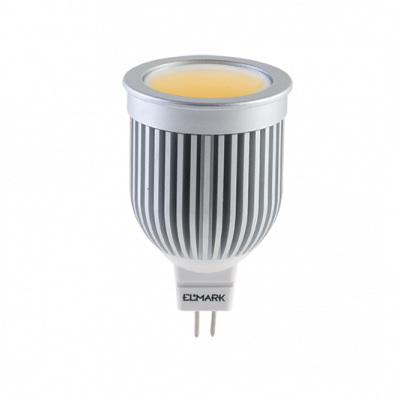ELMARK LEDCOB 5W GU5,3 12V ΛΕΥΚΌ ΘΕΡΜΌ