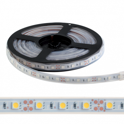LED ΤΑΙΝΙΑ LED300 5050 12V DC IP65 60 τεμ./m. ΚΙΤΡΙΝΟ