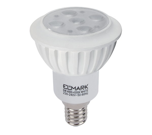 99LED525 LED ΛΑΜΠΤΗΡΑΣ LED7 6W E14 230V ΛΕΥΚΟ ΘΕΡΜΟ - Image 1