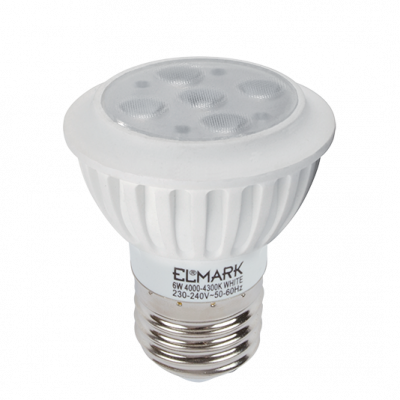 LED ΛΑΜΠΤΗΡΑΣ LED7 6W E27 230V ΛΕΥΚΟ