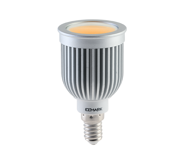 99LED568 LED ΛΑΜΠΤΗΡΑΣ LEDCOB 7W E14 230V ΛΕΥΚΟ - Image 1