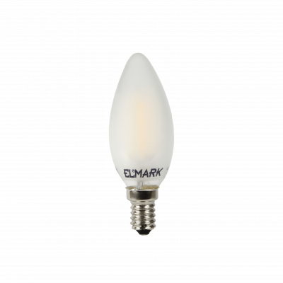 LED CANDLE C35 FILAMENT 4W E14 230V 2700K ΝΤΙΜΑΡ