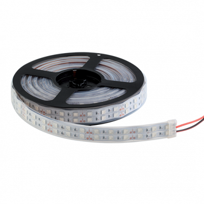LED ΤΑΙΝΙΑ LED600 5050 12V/DC IP65 2X60 τεμ./m. ΛΕΥΚΟ ΘΕΡΜΟ
