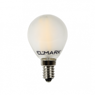 LED ΛΑΜΠΤΗΡΑΣ GLOBE G45 FILAMENT 2W E14 230V 2700K ΜΑΤ