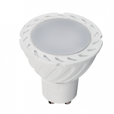 LED ΛΑΜΠΤΗΡΑΣ SMD2835 6W 160° GU10 230V ΛΕΥΚΟ ΘΕΡΜΟ