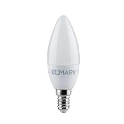 LED ΛΑΜΠΑ ΚΕΡΑΚΙ C37 5W E14 ΝΤΙΜΑΡΙΖΟΜΕΝΗ 3000K