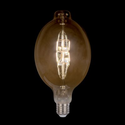 LED ΛΑΜΠΑ VINTAGE ΝΤΙΜΑΡΙΖΟΜΕΝΗ 8W E27 2800-3200K ΜΕΛΙ D:185