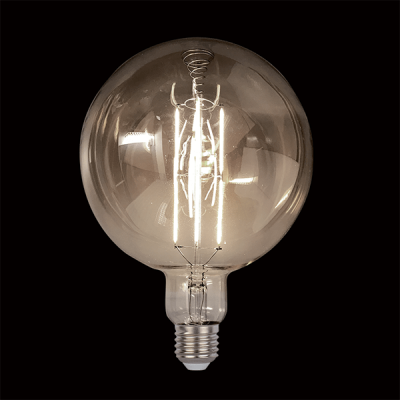 LED ΛΑΜΠΑ VINTAGE ΝΤΙΜΑΡΙΖΟΜΕΝΗ 8W E27 D200 2800-3200K ΦΙΜΕ
