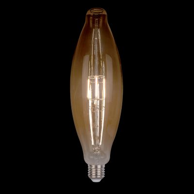 LED ΛΑΜΠΑ VINTAGE ΝΤΙΜΑΡΙΖΟΜΕΝΗ 8W E27 2800-3200K ΜΕΛΙ D:125