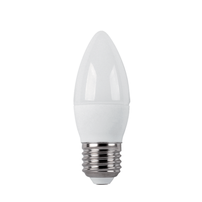 ΛΑΜΠΤΗΡΑΣ LED ΚΕΡΑΚΙ C37 SMD2835 8W E27 230V ΘΕΡΜΟ ΛΕΥΚΟ