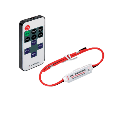 RF MINI LED ΑΣΥΡΜΑΤΟ ΝΤΙΜΕΡ 5A ΜΕ ΤΗΛΕΧΕΙΡΙΣΤΗΡΙΟ