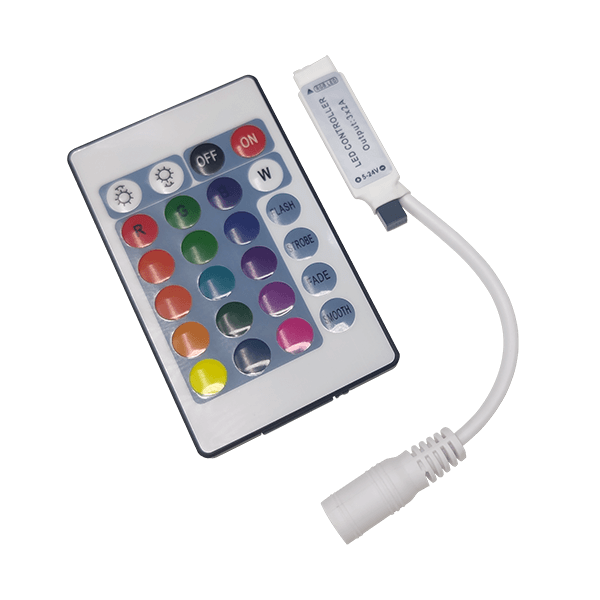 99RGBCONTROL3 RGB ΚΟΝΤΡΟΛ ΓΙΑ LED ΤΑΙΝΙΑ 3X2A(24W) 12VDC - Image 1