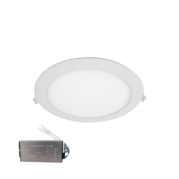 99XLED614CWE STELLAR LED ΠΑΝΕΛ ΣΤΡΟΓΓΥΛΟ ΧΩΝΕΥΤΟ 18W 6500K+ ΚΙΤ ΑΣΦΑΛΕΙΑΣ - Image 1