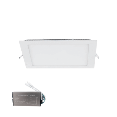 STELLAR LED ΠΑΝΕΛ ΤΕΤΡΑΓΩΝΟ ΧΩΝΕΥΤΟ 24W 6500K+ ΚΙΤ ΑΣΦΑΛΕΙΑΣ