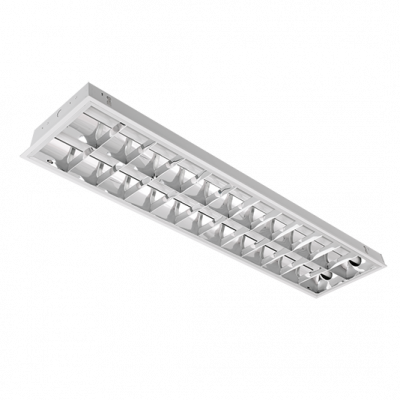 ΦΩΤΙΣΤΙΚΟ LENA-V LED 2X18W(1200MM) 6200Κ ΧΩΝΕΥΤΟ 1195/295MM ΤΥΠΟΥ V