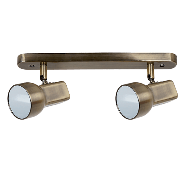 AB JIM ΣΠΟΤ 2XE27 ΑΝΤΙΚΕ L360mm - Image 1