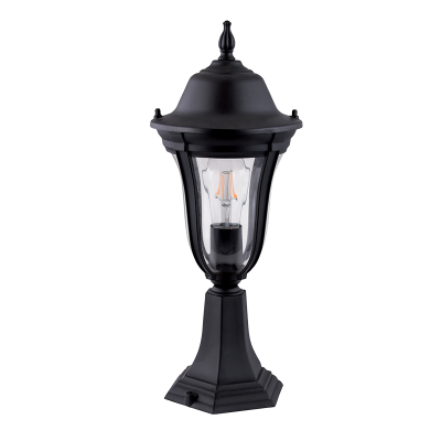 MARK ΦΑΝΑΡΙ ΣΤΑΝΤ 1XE27 ΜΑΥΡΟ H490mm