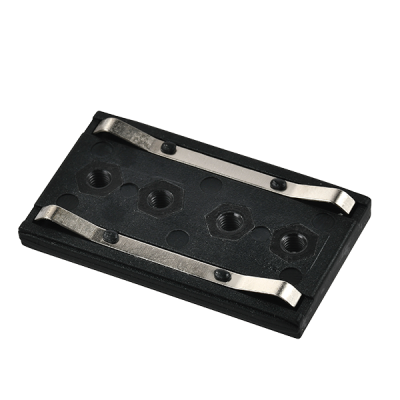 EL-IC 1 COLOUR SERIES I-CONNECTOR FOR RAIL BLACK