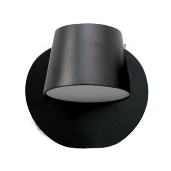BL MALIA LED ΑΠΛΙΚΑ 1X12W 4200K ΜΑΥΡΟ - Image 1