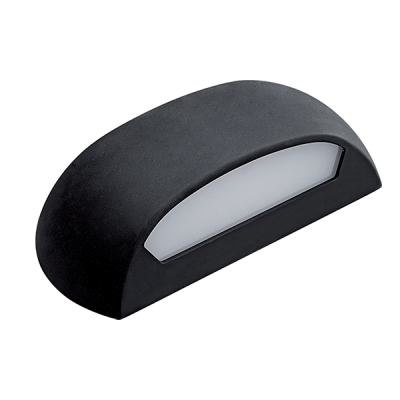 TINA LED ΑΠΛΙΚΑ 12W 4000K IP65 ΜΑΥΡΗ