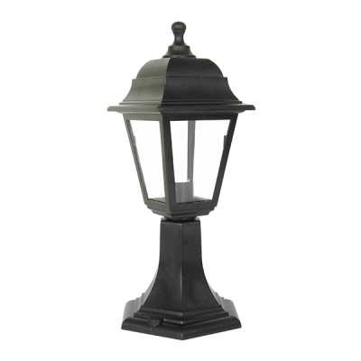 KEVIN LANTERN ΦΑΝΑΡΙ ΣΤΑΝΤ 1XE27 ΜΑΥΡΟ H415 IP44