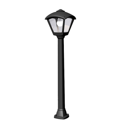 DARIO 250 LED GARDEN FIXTURE 8.5W CCT IP55 BLACK