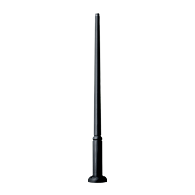 EKTOR POLE 3500ММ WITHOUT DOOR, BLACK