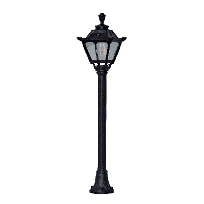 GOLIA LED ΦΩΤΙΣΤΙΚΟ ΚΗΠΟΥ 8W 4000K H1100 IP55 ΜΑΥΡΟ