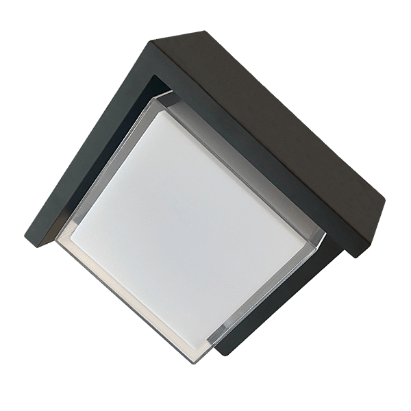 BL GRF341 LED ΑΠΛΙΚΑ 10W 4000K IP44 ΜΑΥΡΗ - Image 1