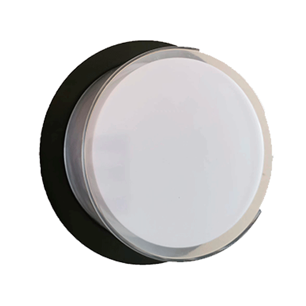 BL GRF342 LED ΑΠΛΙΚΑ 12W 4000K IP44 ΜΑΥΡΗ - Image 1